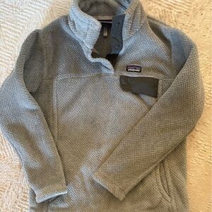 Patagonia Snap Charcoal Fleece Pullover